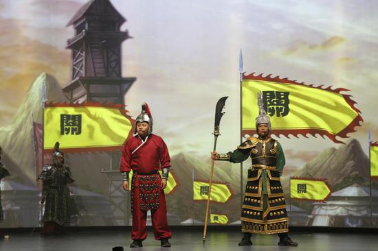 长沙石燕湖 关公战长沙 首创体验式情景剧 4月27日正式公演 